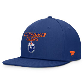 Fanatics Pánská kšiltovka Edmonton Oilers NHL AP Rink Prime Structured Mid Crown Adj. Squarevisor Snapback
