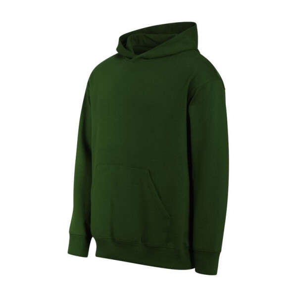 Unisex mikina Chill (lahvově zelená) 2XL