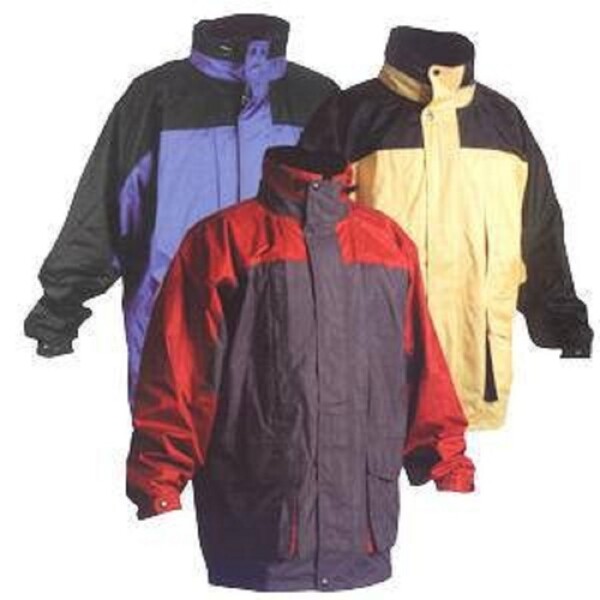 Bunda URSA, zimní , odepínací fleece vložka, žluto-černá, DOPRODEJ XL - žluto-černá, DOPRODEJ!!