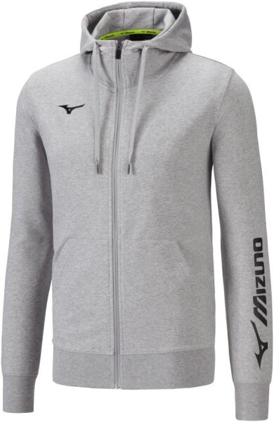 Mikina Mizuno Terry FZ Hoodie Jr 32EC9B70C07 Velikost textilu: 116