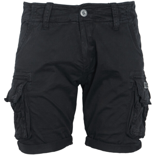 Alpha Industries Kalhoty krátké Crew Short černé 32
