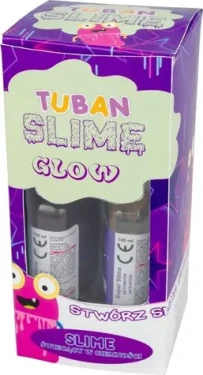 TUBAN Sada na výrobu slizu Glow in the Dark