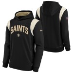 Nike Dětská mikina New Orleans Saints NFL 2022 On-Field Sideline Therma Hoodie (YOUTH)