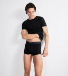 Pánské tričko EVER Ease O-Neck - BLACK - černé 0004 - SLOGGI BLACK L