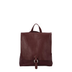 Dámský kožený kabelko batoh Semmy, bordó