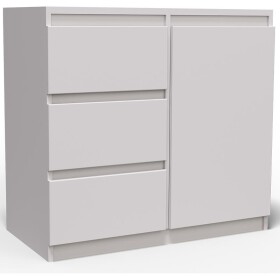 Komoda Merg 3S1F bílá