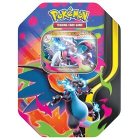 Plechovka Pokémon Spring ex Tin Mega Charizard X ex