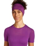 Dámské merino tričko s krátkým rukávem ICEBREAKER Wmns 75 Cool-Lite Featherlight SS Crewe, Passion velikost: M