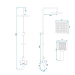 REA - Sprchový set MY2021-77C ARGUS TYTAN REA-P6535