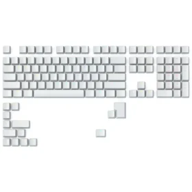 Glorious vyměnitelné klávesy GMMK ABS Doubleshot V2 Base Kit (ANSI US) bílá / ABS / 123 ks / ANSI US / Cherry MX(+) (GLO-KC-ABS-USKIT-W)
