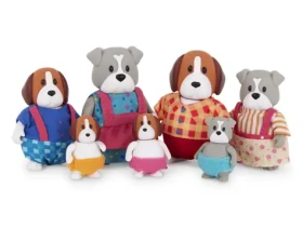 Li‘l Woodzeez Rodina pejsků velká Digglesby