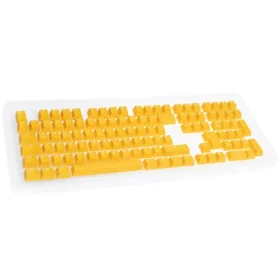 Ducky Double-Shot Keycap Set / PBT / žlutá / 109 kláves / DE (DKSA109-DEPDYDYYWO1)