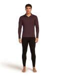 ICEBREAKER Mens 260 Tech LS Half Zip, Java velikost: M