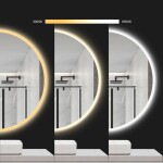 REA - Zrcadlo LED 50cm HZJ050 HOM-02820