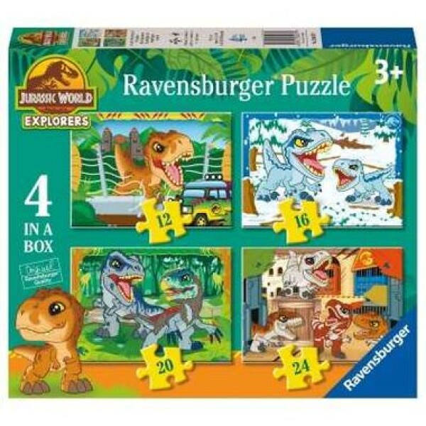 Ravensburger Jurský svět: Explorers 4 v 1