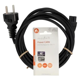 Nedis Napájecí kabel Schuko - IEC-320-C5 černá / Napájecí kabel / trojlístek / 10 A / 3 m (CEGL10130BK30)