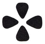 Timber Tones Felt Tones Mini Black Wool Felt 4-Pack