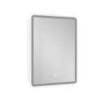 Zrcadlová skříňka s osvětlením SAT 50x71 cm kov SATZGALED5071BI SATZGALED5071BI