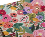 Rifle Paper Co. Kroužkový linkovaný blok Garden Party, růžová barva, papír