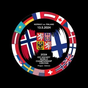 Puk Ice Hockey World Championship Czechia MS 2024 Dueling 13.5.2024 Norway vs. Finland