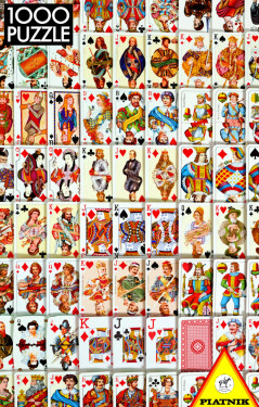 Puzzle Hrací karty 1000 dílků