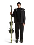 ICEBREAKER Mens Merino 400 RealFleece Descender LS Z, Black (vzorek) velikost: M