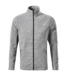 Factor micro fleece pánský stříbrný melír S
