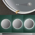 Tutumi - Zrcadlo LED 70cm BL805 HOM-06911