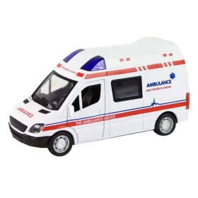 RAPPA 215634 Kovová sanitka - auto se zvukem a světlem