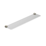 KLUDI - Vela R Polička, délka 60 cm, sklo/kartáčovaný nikl 58973N5
