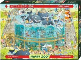 HEYE Puzzle Šílená ZOO: Expozice Oceán