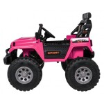 Mamido Elektrické autíčko Extreme Sport 4x4 s proměnlivou velikostí růžové