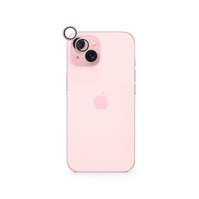 Epico Aluminium Lens Protector Ochranné sklo pro fotoaparát Apple iPhone 15/15 Plus růžová (81112152300001)