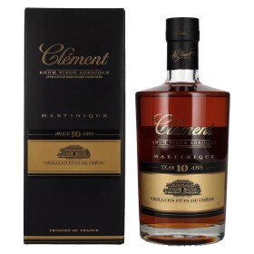 Clément Rhum 10y 42% 0,7 l (kazeta)