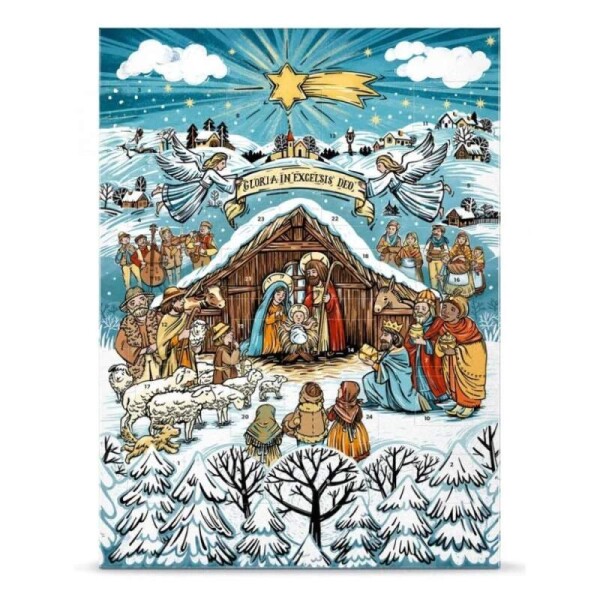 Adventní kalendář Betlém v češtině 75g