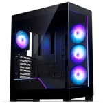 Phanteks NV5X černá / PC skříň / Midi Tower / E-ATX / Tvrzené sklo / ARGB (PH-NV523X_DBK01)