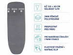 Leifheit Potah na žehlicí prkno Cotton Classic S/M Black 76192