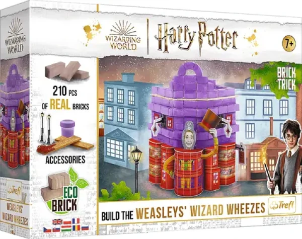 Trefl - Stavebnice - BRICK TRICK Harry Potter: Weasleyho kouzelnické žertíky M
