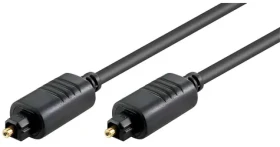 Goobay 51223 černá / Optický audio kabel / Toslink / 5 m (51223)