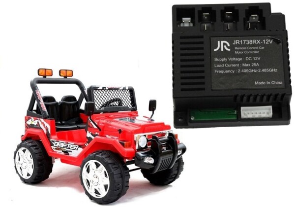 Mamido Řídící jednotka JR1738RX do elektrického vozítka jeep Raptor Drifter