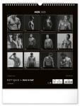 Nástěnný kalendář 2026 NOTIQUE - Men, 30 x 34 cm