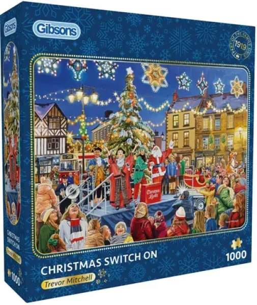 GIBSONS Puzzle Vánoční rozsvícení