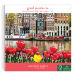 Good Puzzle co. Puzzle Květiny v Amsterdamu (1000 dílků)