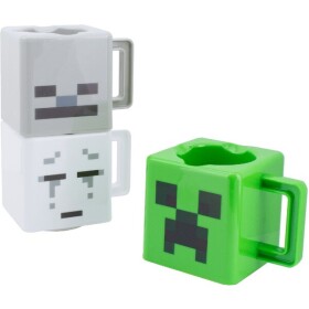 Minecraft Set 3 plastových hrnků - EPEE