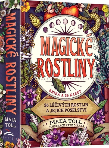 Magické rostliny - Kniha a 36 karet (lesklé) - Maia Toll