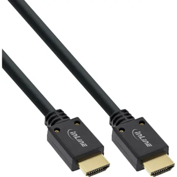 InLine HDMI kabel Ultra High Speed 8K černá / Propojovací kabel / HDMI Typ A (M) - HDMI Typ A (M) / 3 m (17903P)