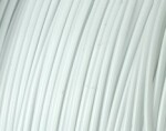 VZOREK 20 METRŮ - PLA MINERAL brousitelný filament bílý 1,75mm Fiberlogy