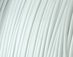 VZOREK 20 METRŮ - PLA MINERAL brousitelný filament bílý 1,75 mm Fiberlogy