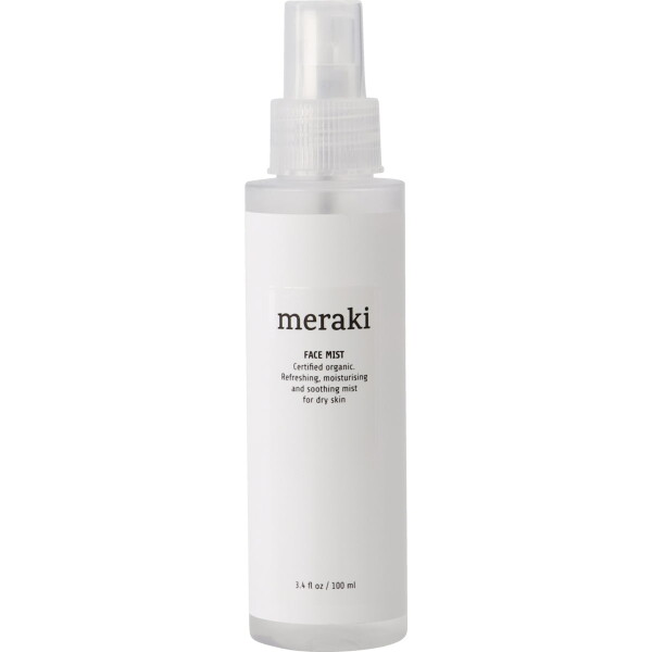 Meraki Pleťová mlha na suchou pokožku 100 ml, bílá barva, plast