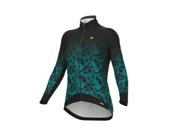 Alé Pyramid PR-R dámská zimní cyklistická bunda Turquoise vel.